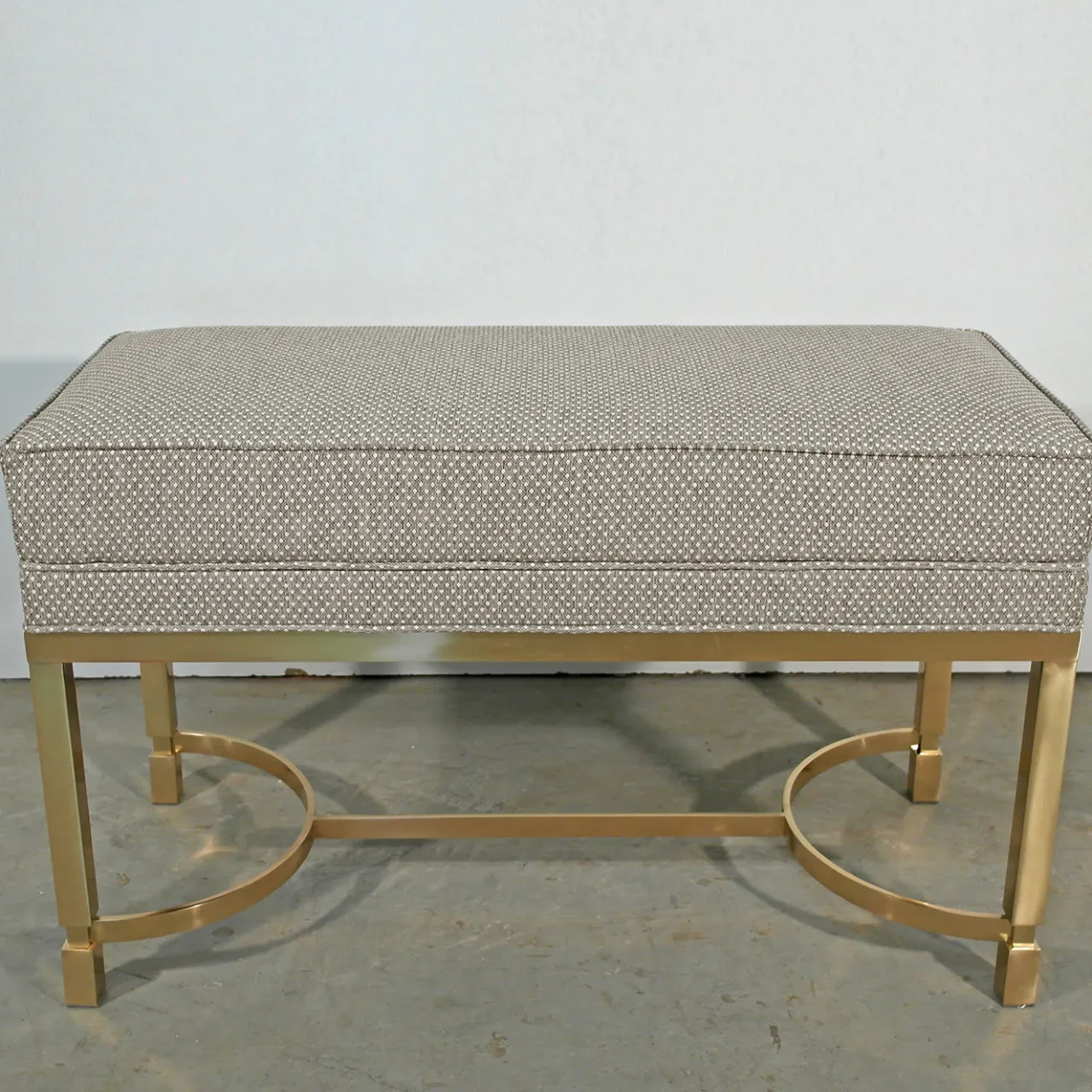 Panca imbottita bicolore*S&L Interni Online