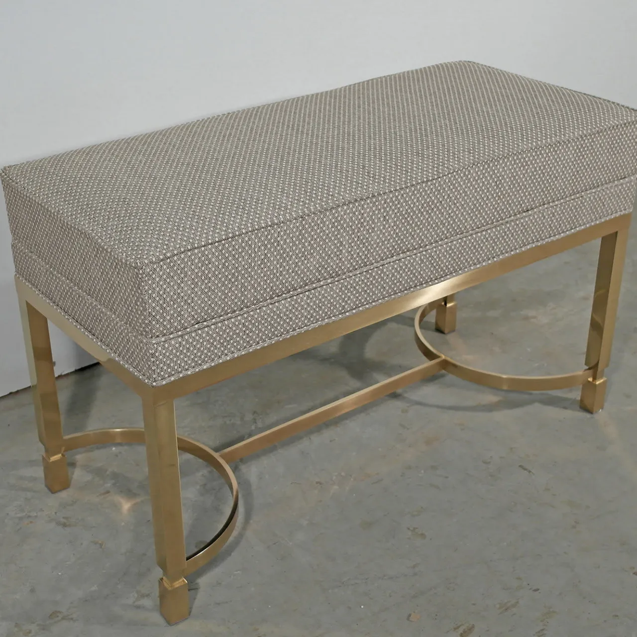 Panca imbottita bicolore*S&L Interni Online