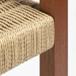 Panca in mogano massiccio Vitruvio*Giordano Viganò Outlet