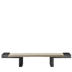 Panca in Pelle e Legno con Pietra Senza Tempo After All*Giopagani Best