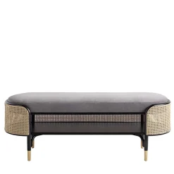 Panca Mos con cuscino di GamFratesi*Gebrüder Thonet Vienna GmbH (GTV) – Wiener GTV Design Outlet