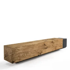 Panca Ombra in legno massello di cedro e ferro*Riva 1920 Discount