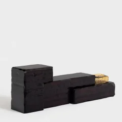 Panca scultorea Layer over Layer in legno*Delvis Unlimited Sale