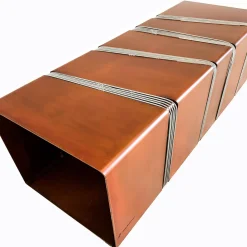 Panchina Cubica in acciaio corten*TrackDesign Clearance