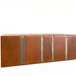 Panchina Cubica in acciaio corten*TrackDesign Clearance