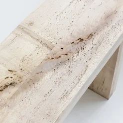 Panchina in legno Alalunga di Giulio Iacchetti*Secondome Edizioni