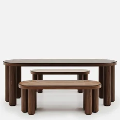 Panchina in legno di quercia Roma*studiointervallo Hot