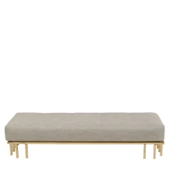 Panchina in metallo dorato*CG Capelletti Outlet