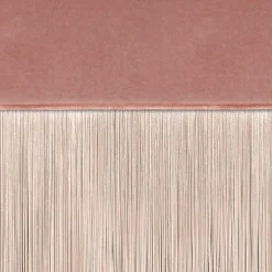 Panchina rosa con frange*Lorenza Bozzoli Couture Outlet