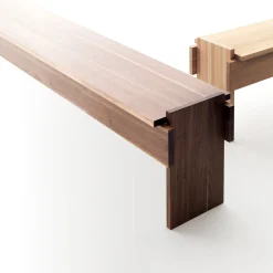 Panchina Sonetto in legno di noce*Lando