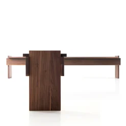 Panchina Sonetto in legno di noce*Lando