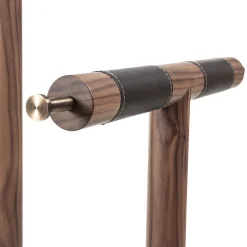 Patrick Servomuto in Legno di Noce con Base in Marmo Bianco*Durame Sale