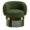 Pirouette 80 Clu Poltrona girevole Geo Wien di Lorenza Bozzoli*Lorenza Bozzoli Couture Clearance