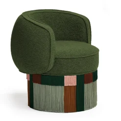 Pirouette 80 Clu Poltrona girevole Geo Wien di Lorenza Bozzoli*Lorenza Bozzoli Couture Clearance