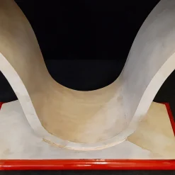 PLM-0086 Console in pergamena rosso/avorio*Luca Polato Outlet