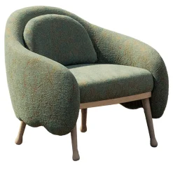 Poltrona a motivi verdi Corolla 271 di Cristina Celestino*Billiani 1911 Online