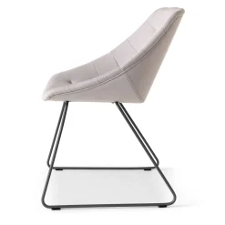 Poltrona a slitta grigia Miss Lily*Sitia