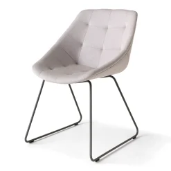 Poltrona a slitta grigia Miss Lily*Sitia