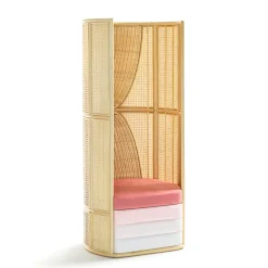 Poltrona alta Lisetta di Elena Salmistraro*Bottega Intreccio Hot