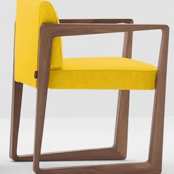 Poltrona Askew Small Yellow di Daniel Fintzi*Billiani 1911 Outlet