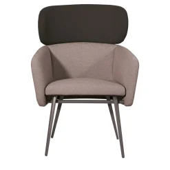 Poltrona Balù XL Met Grigio e Nero Di Emilio Nanni*TrabA' Clearance