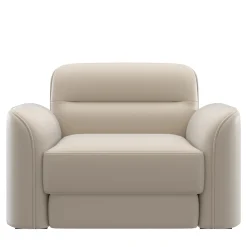 Poltrona Beige con Base a Pavimento*Morello Gianpaolo