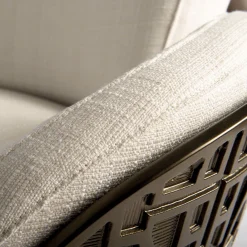 Poltrona bianca anni '70*Galbiati Fratelli