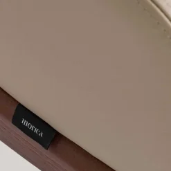 Poltrona Big Antigona in pelle Taupe*Morica Design