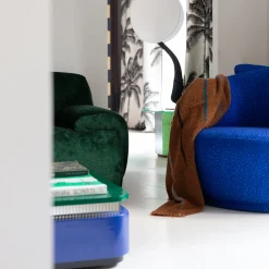 Poltrona Blu con Schienale Curvo Duetto*Softhouse Online