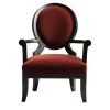 Poltrona classica Lagoon rossa*Mantellassi 1926 Outlet