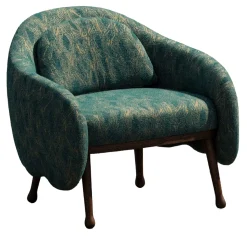 Poltrona Corolla 271 Teal di Cristina Celestino*Billiani 1911