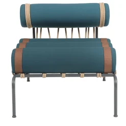 Poltrona da esterno Kylindo blu petrolio*DalMoto Clearance