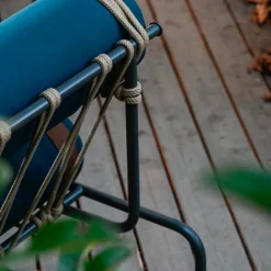 Poltrona da esterno Kylindo blu petrolio*DalMoto Clearance