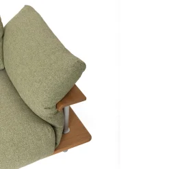 Poltrona da esterno Stand Out verde con tavolino*Mantellassi 1926 Clearance