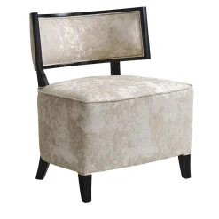 Poltrona da lounge in tessuto beige e legno di faggio*LCI_DECORA Hot