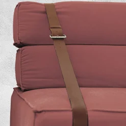 Poltrona Docker in velluto rosa antico*DLA Design Lab Outlet