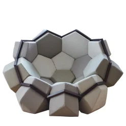 Poltrona ecologica Quartz di CRTL ZAK e Davide Barzaghi*Biosofa Clearance