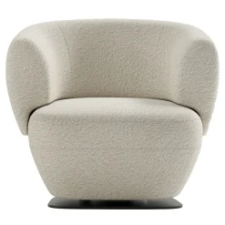 Poltrona girevole 360 Confidenet bianca*Vibieffe Discount