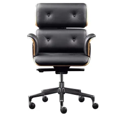 Poltrona girevole Black Armadillo/2 di Rainer Bachschmid*Altek Italia Design