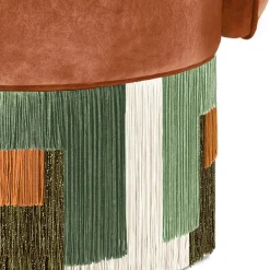 Poltrona girevole Treasure Pirouette in rame di Lorenza Bozzoli*Lorenza Bozzoli Couture