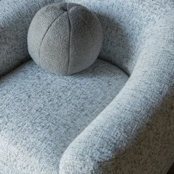 Poltrona Grigia Curva Huit Huit*Softhouse New