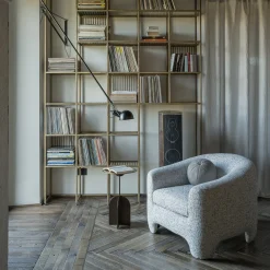 Poltrona Grigia Curva Huit Huit*Softhouse New