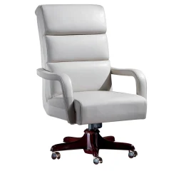 Poltrona in pelle bianca*Marzorati Clearance