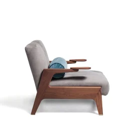 Poltrona in Tessuto Grigia Italo*Vibieffe Hot