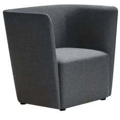 Poltrona in velluto grigio*La Cividina Best