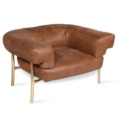 Poltrona Katana Tobacco di Paolo Rizzato*Ghidini 1961 Discount