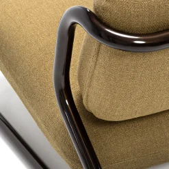 Poltrona Modernista in Tessuto Beige*Exteta Sale