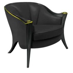 Poltrona Opus Black di Carlo Rampazzi*Sergio Villa