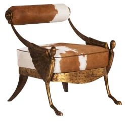 Poltrona Over in pelle Cavallino*Mantellassi 1926 Outlet