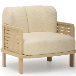 Poltrona Raquette 180 Beige di Cristina Celestino*Billiani 1911 Online